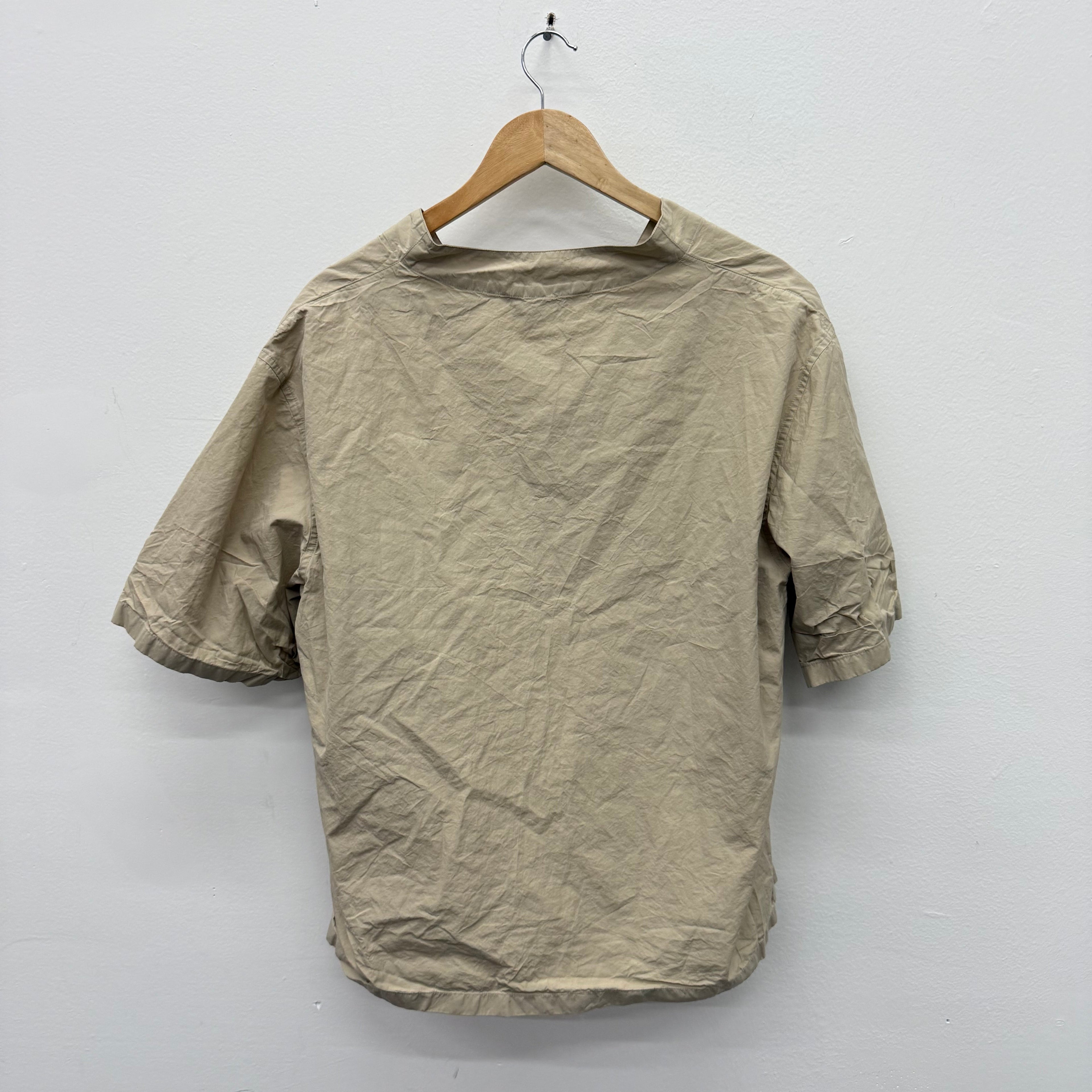 Prada Nylon Pocket Button Shirt - Size XL