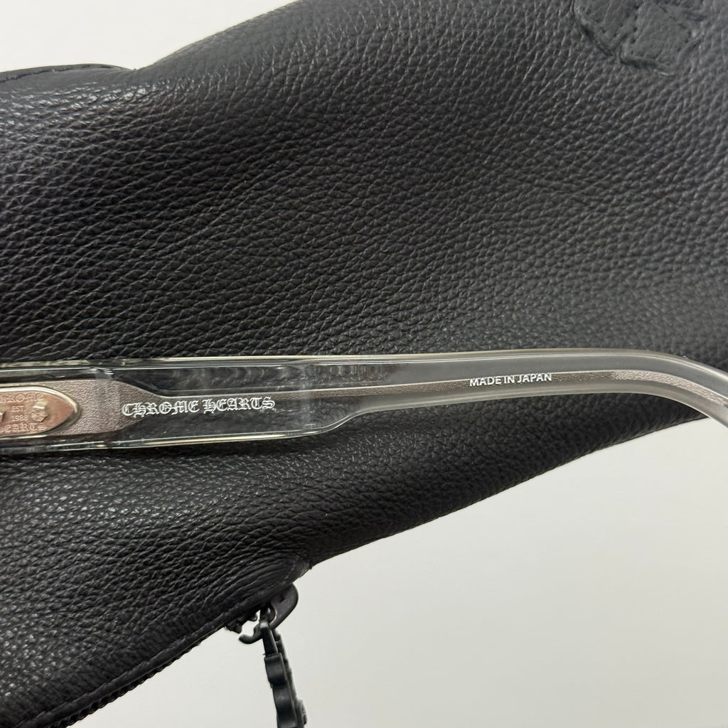 Chrome Hearts Dick Fitzener Clear Glasses