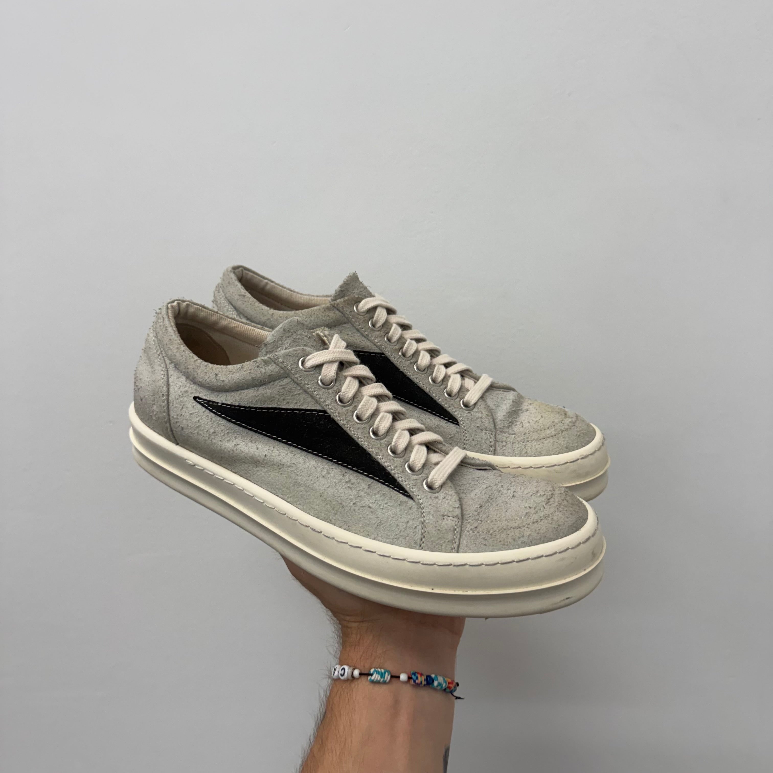 Rick Owens DRKSHDW Suede Colorblock - Size 40 (US 7)