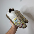 Maison Margiela Replica Gat Paint Splatter Sneakers - Size 41 (8)