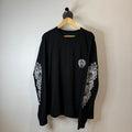 Chrome Hearts Floral Horseshoe Miami Longsleeve T-Shirt - Size XXL
