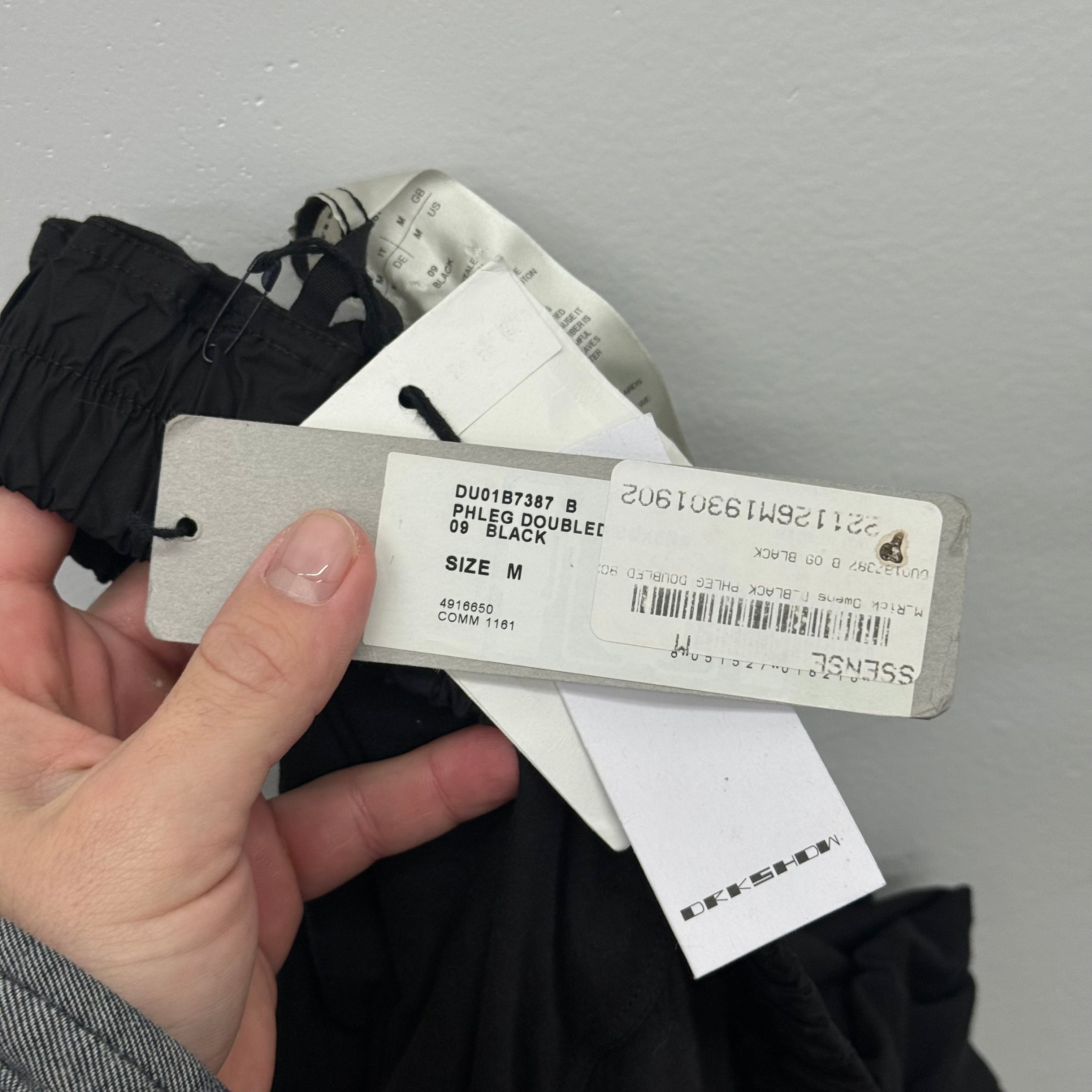 Rick Owens DRKSHDW Phleg Boxer Shorts - Size M