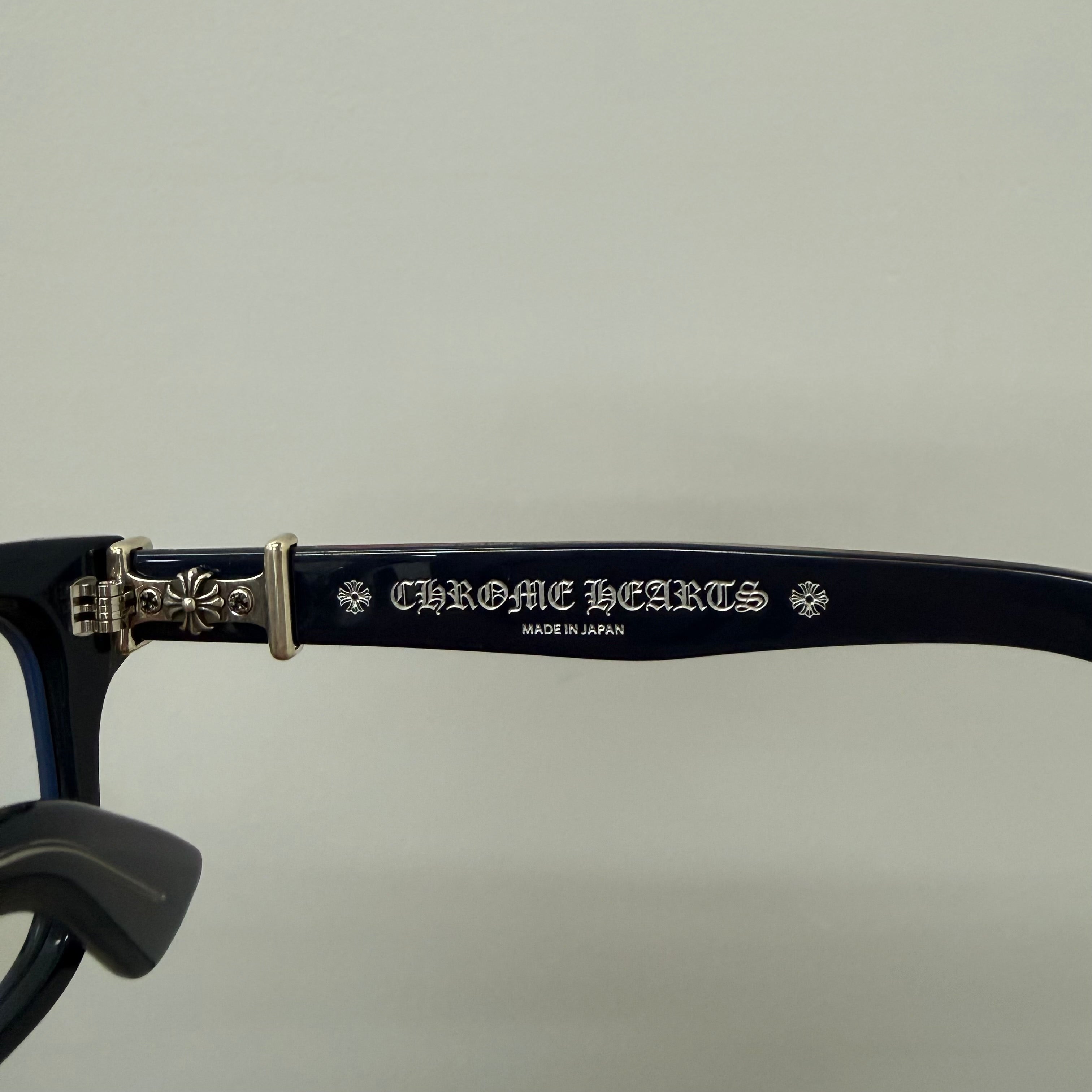 Chrome Hearts Blue Vagillionaire II Glasses