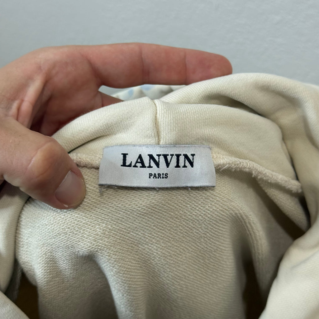 Lanvin Heart Logo Hoodie - Size L