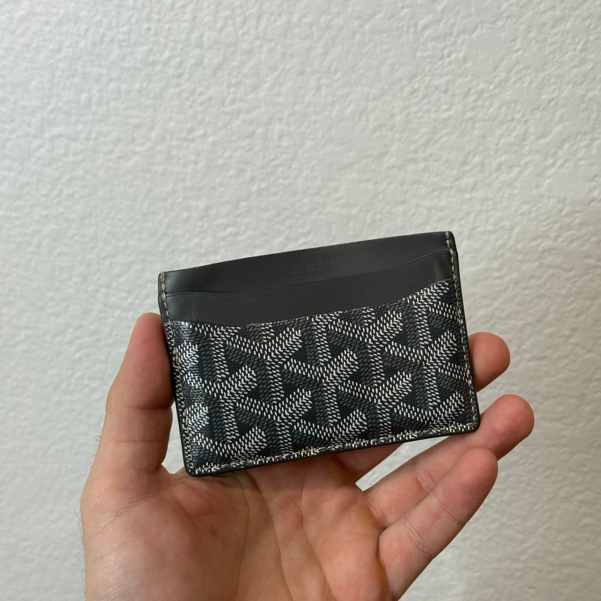 Goyard Saint Sulpice Cardholder Grey