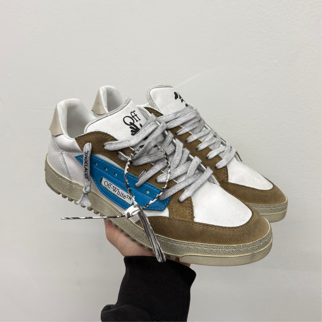 Off White Vulcanized 5.0 Sneakers - Size 41 (US 9)