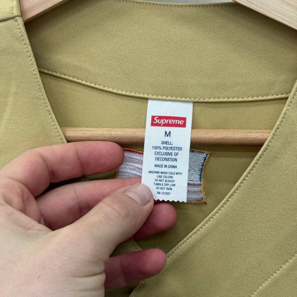Supreme Swords Gold Purple Baseball Jersey - Size M