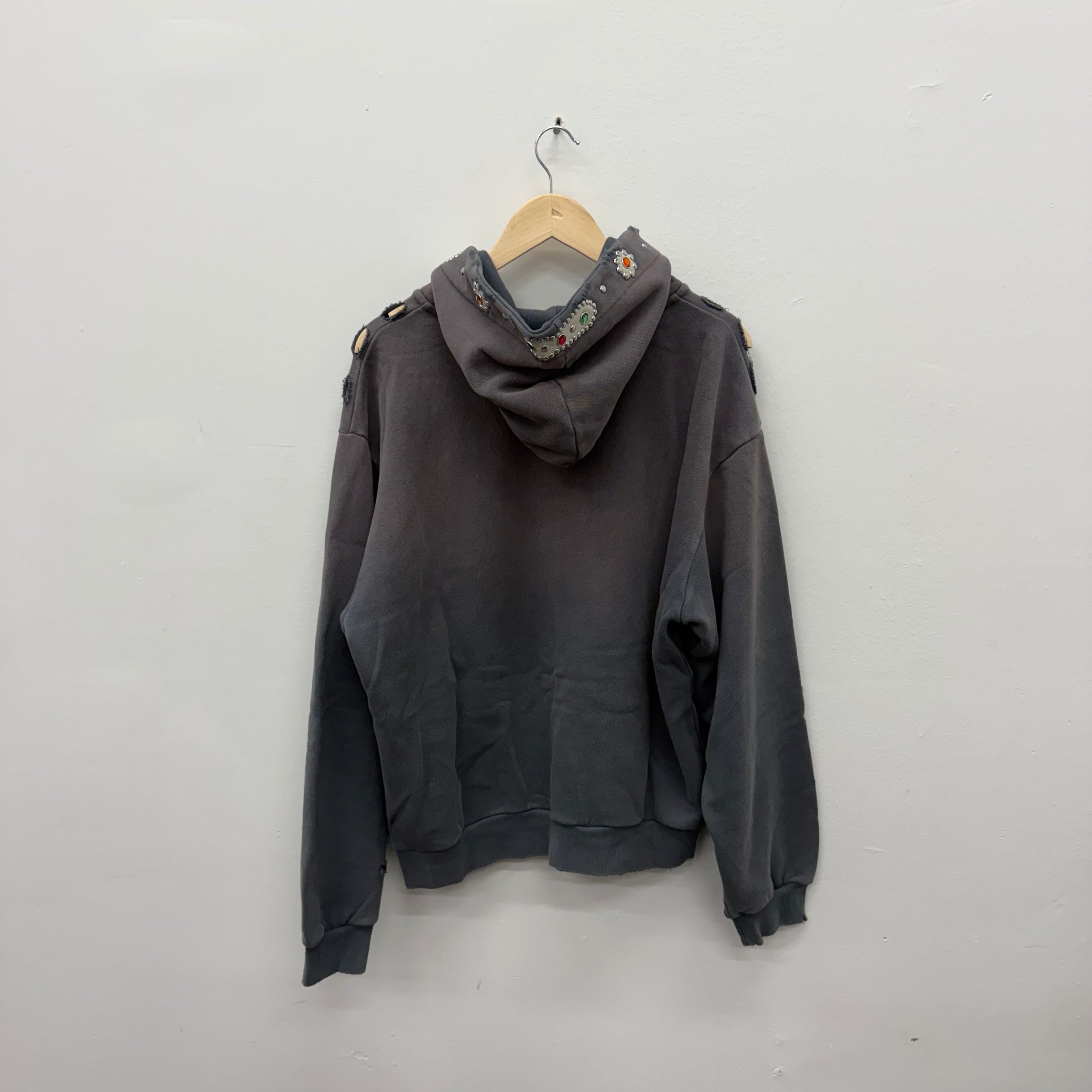 Bravest Studios Sapphire Zip Hoodie Grey