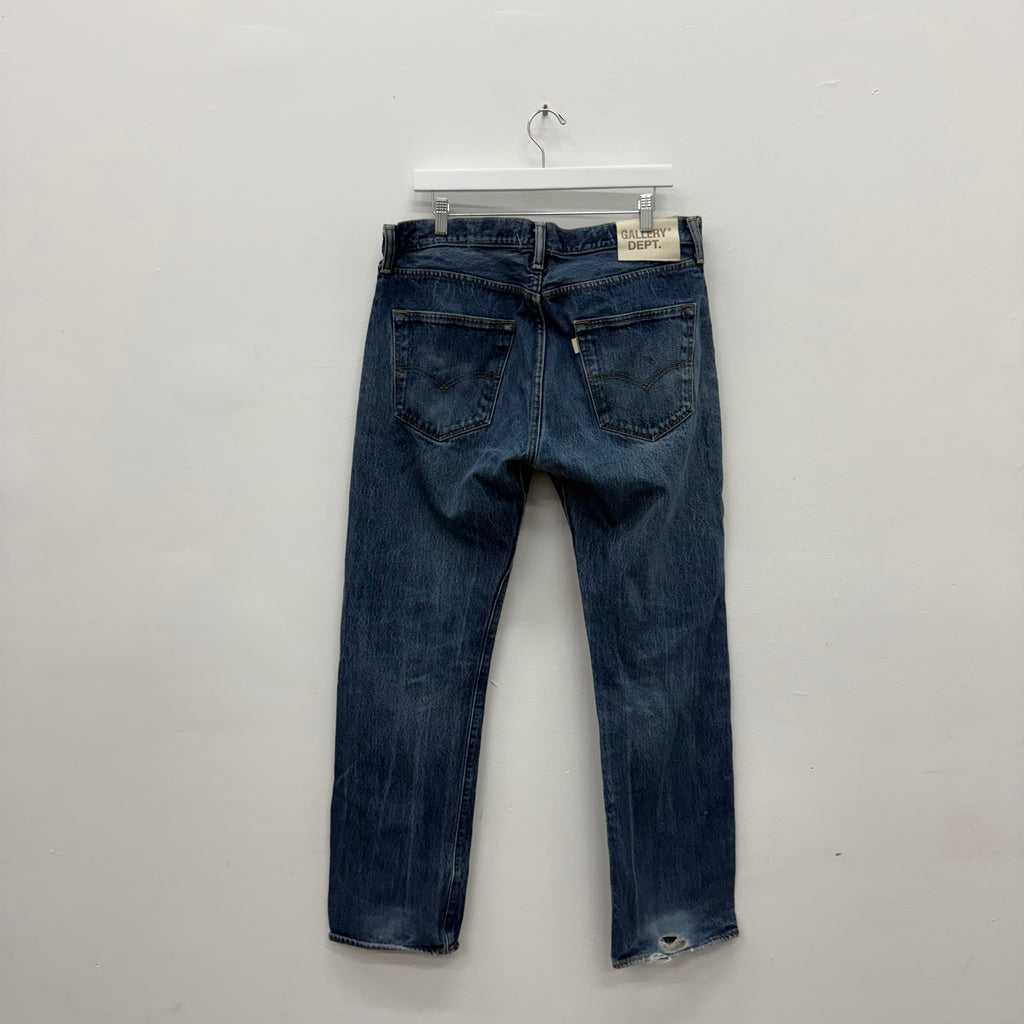 Gallery Dept 3003 Dark Blue Wash Denim Jeans - Size 35