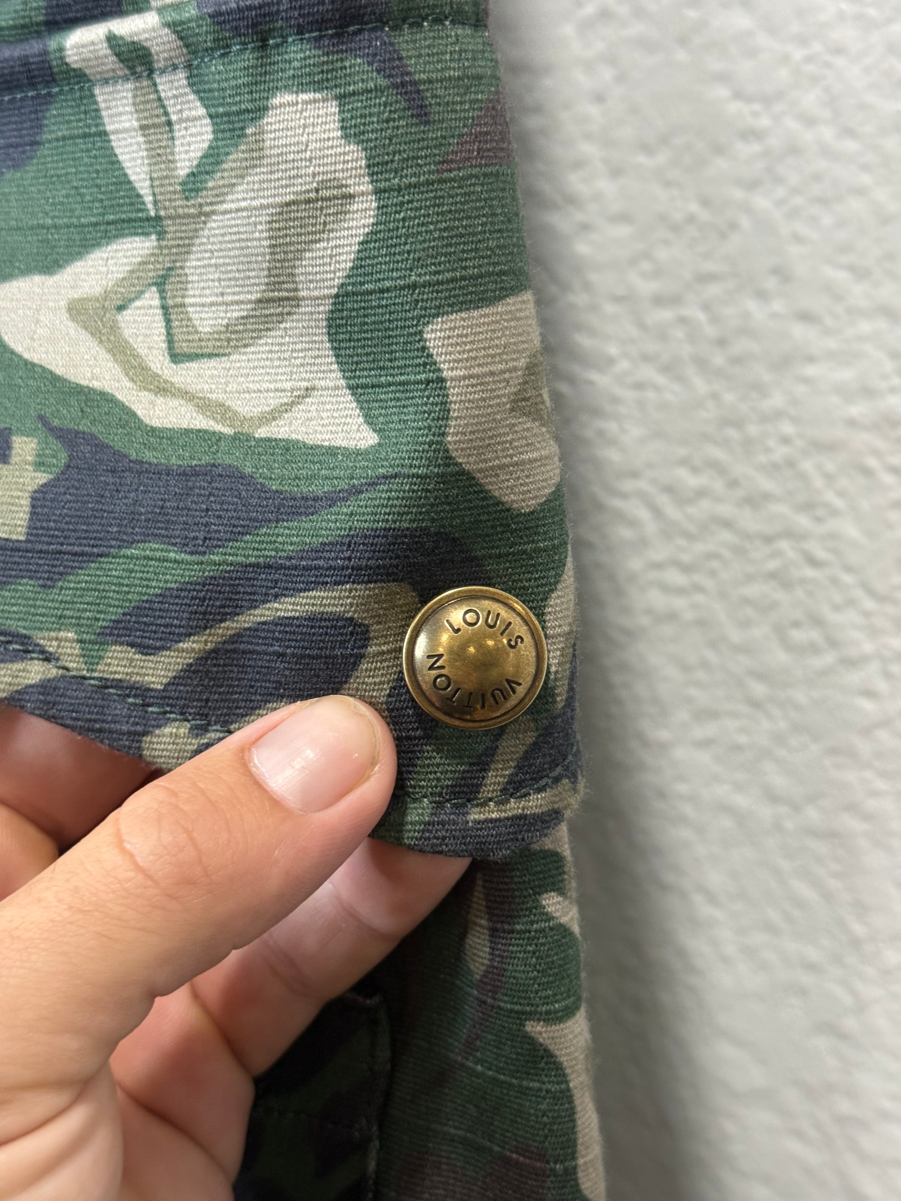 Louis Vuitton Nigo Camo Runway Work Pants - Size 58 (XXL)