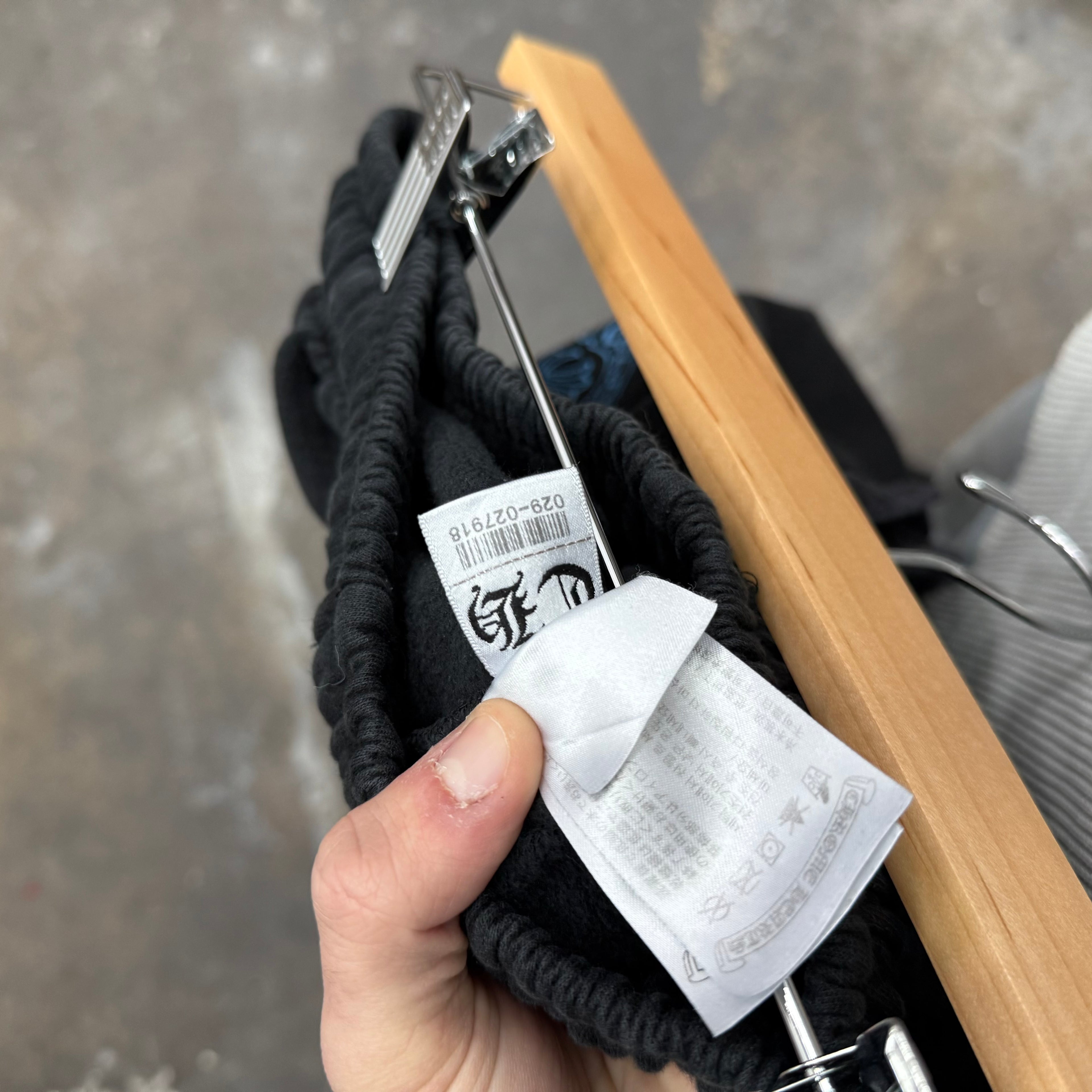 Chrome Hearts Online Exclusive Black Sweatpant - Size S