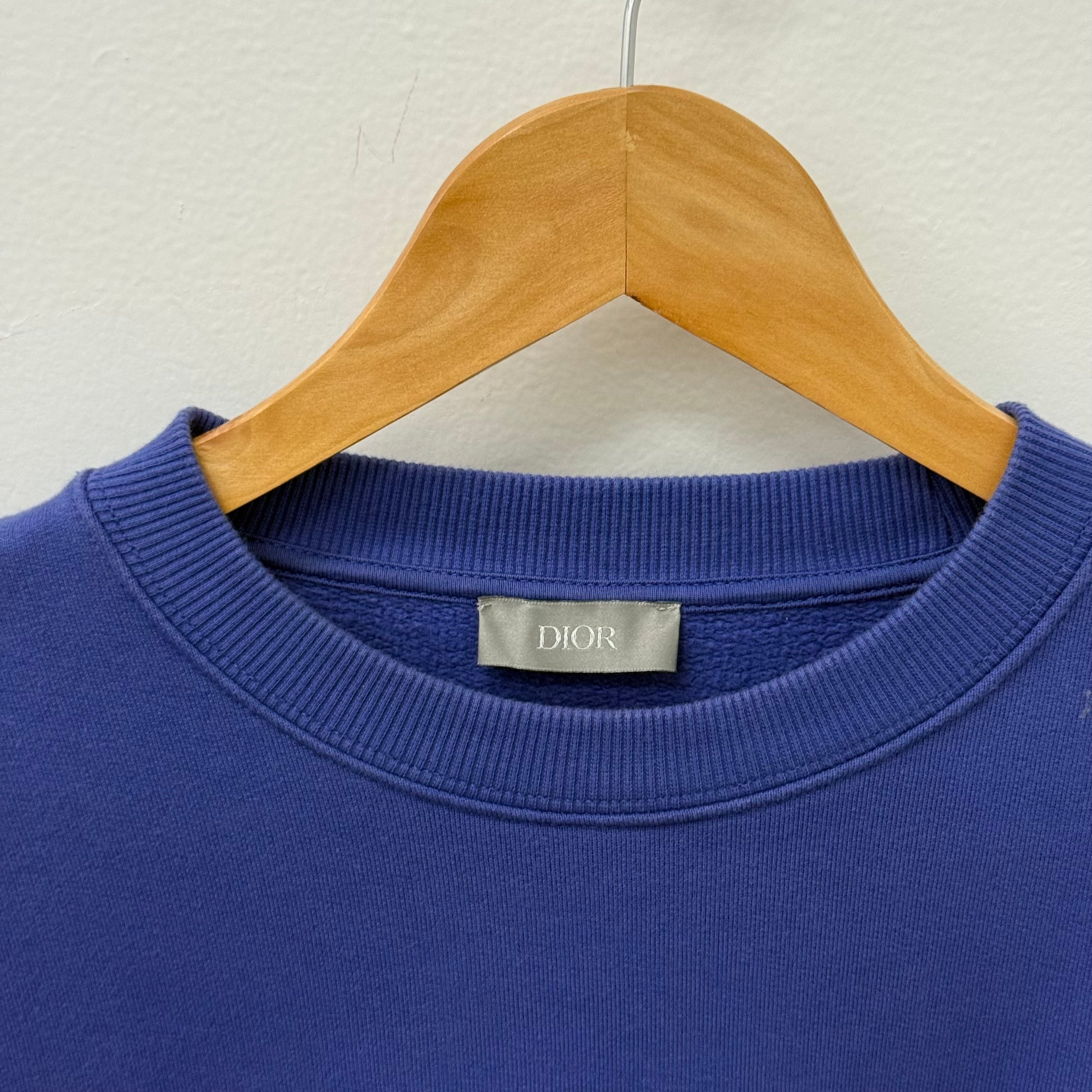 Dior CD Purple Crewneck - Size L