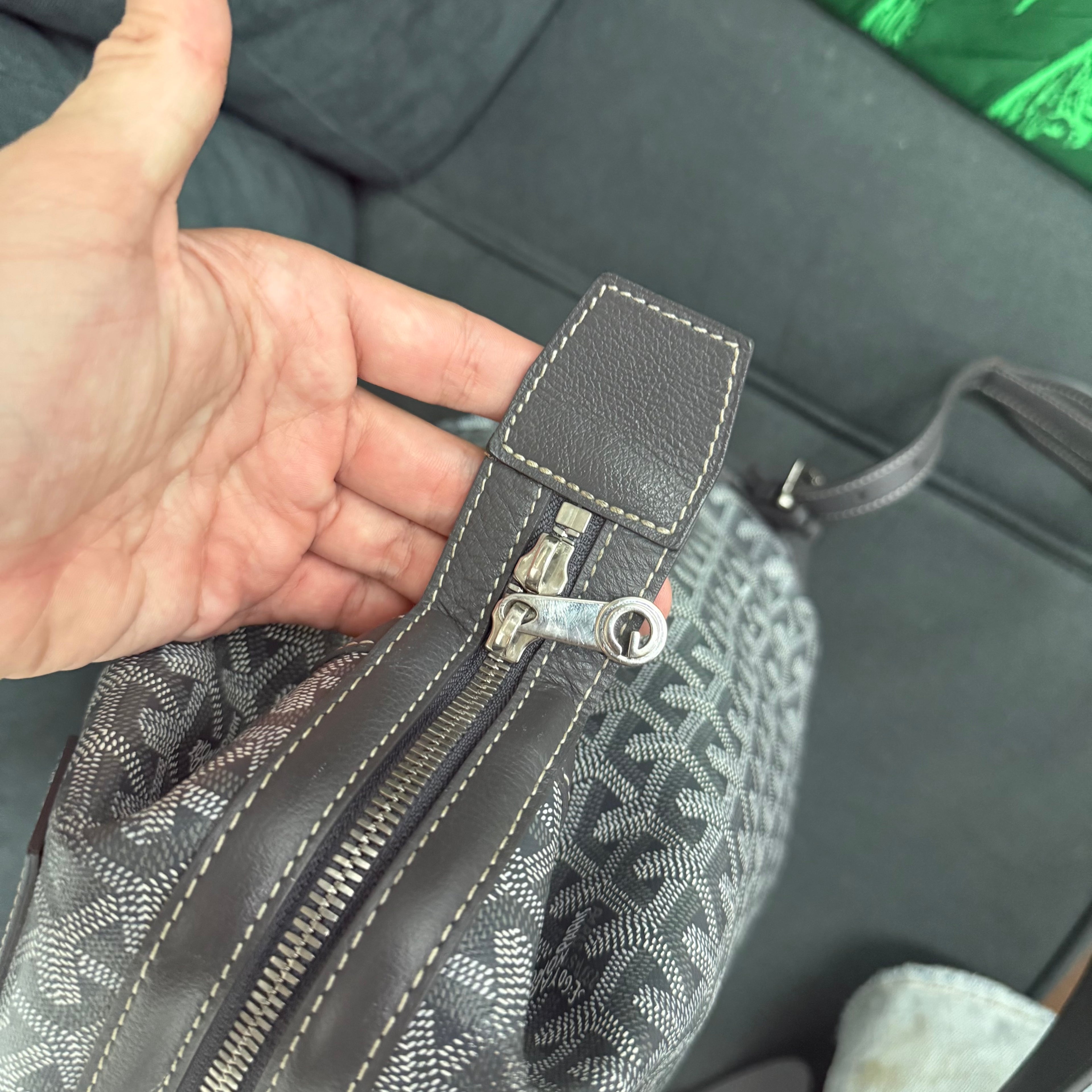Goyard Cisalpin Backpack Grey