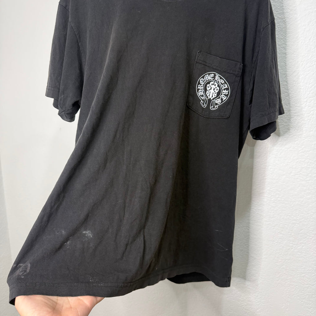 Chrome Hearts American Flag Dagger T-Shirt - Size XL