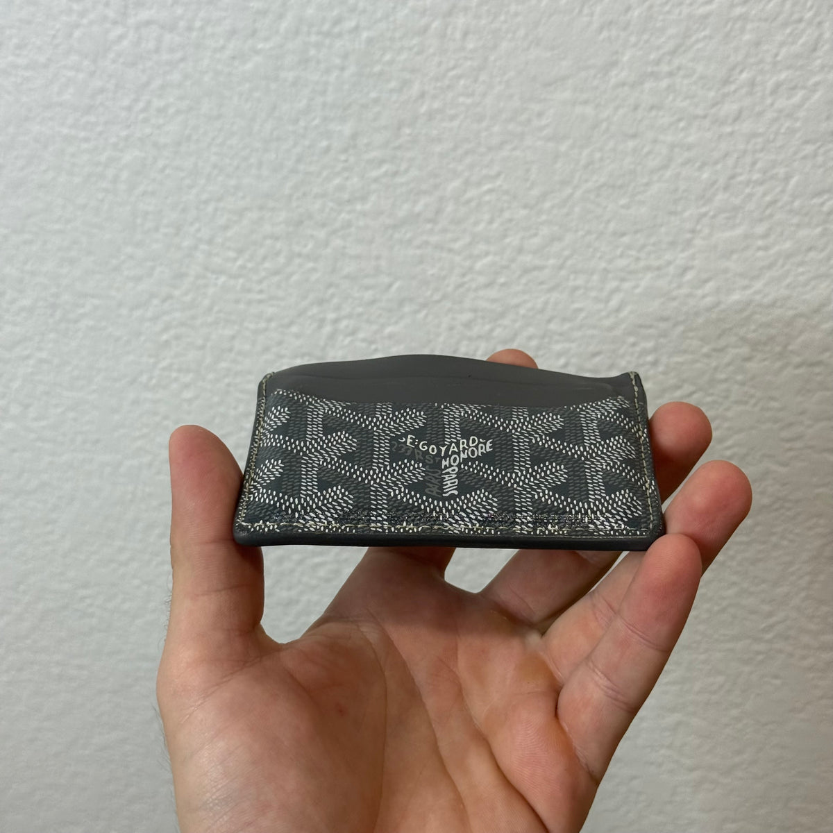 Goyard Saint Sulpice Cardholder Grey