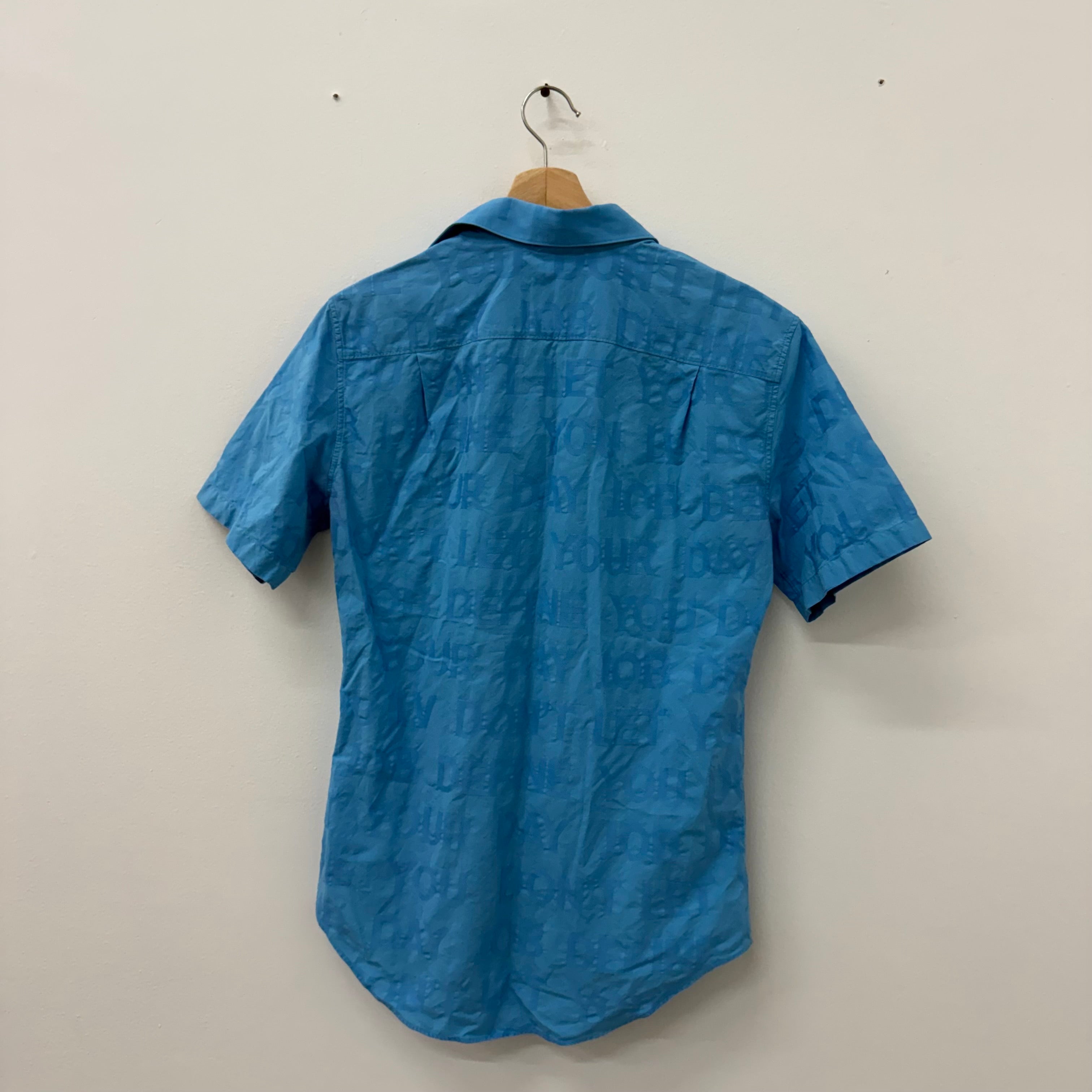 Louis Vuitton Tonal Letter Button Up Shirt - Size XS