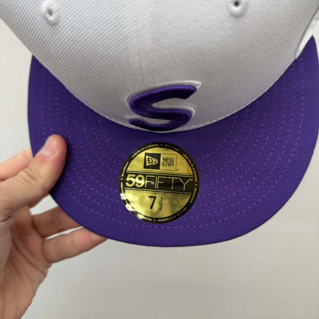Supreme Reaper S Logo Purple Fitted - Size 7 1/2