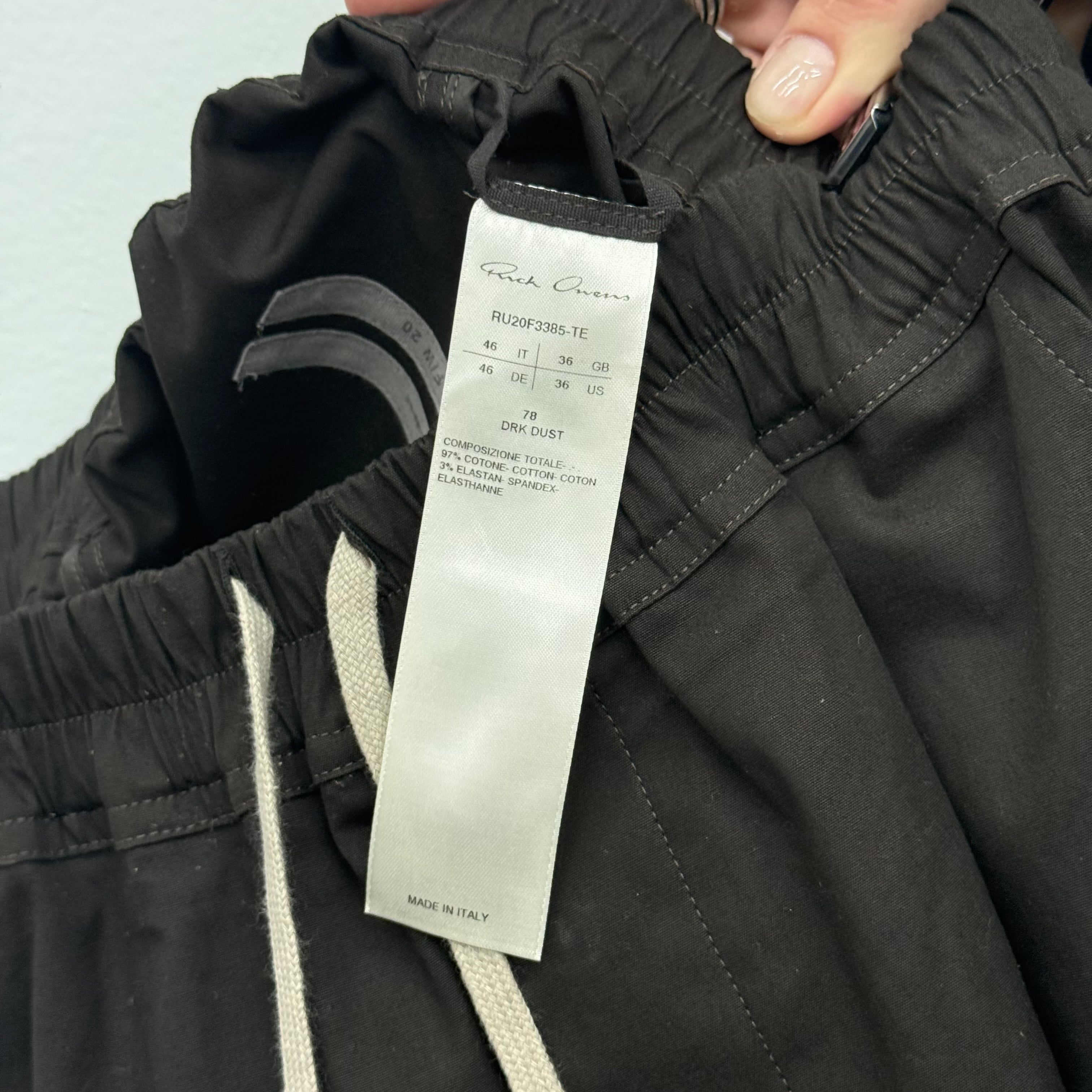Rick Owens Performa Cargo Pants Brown - US 36