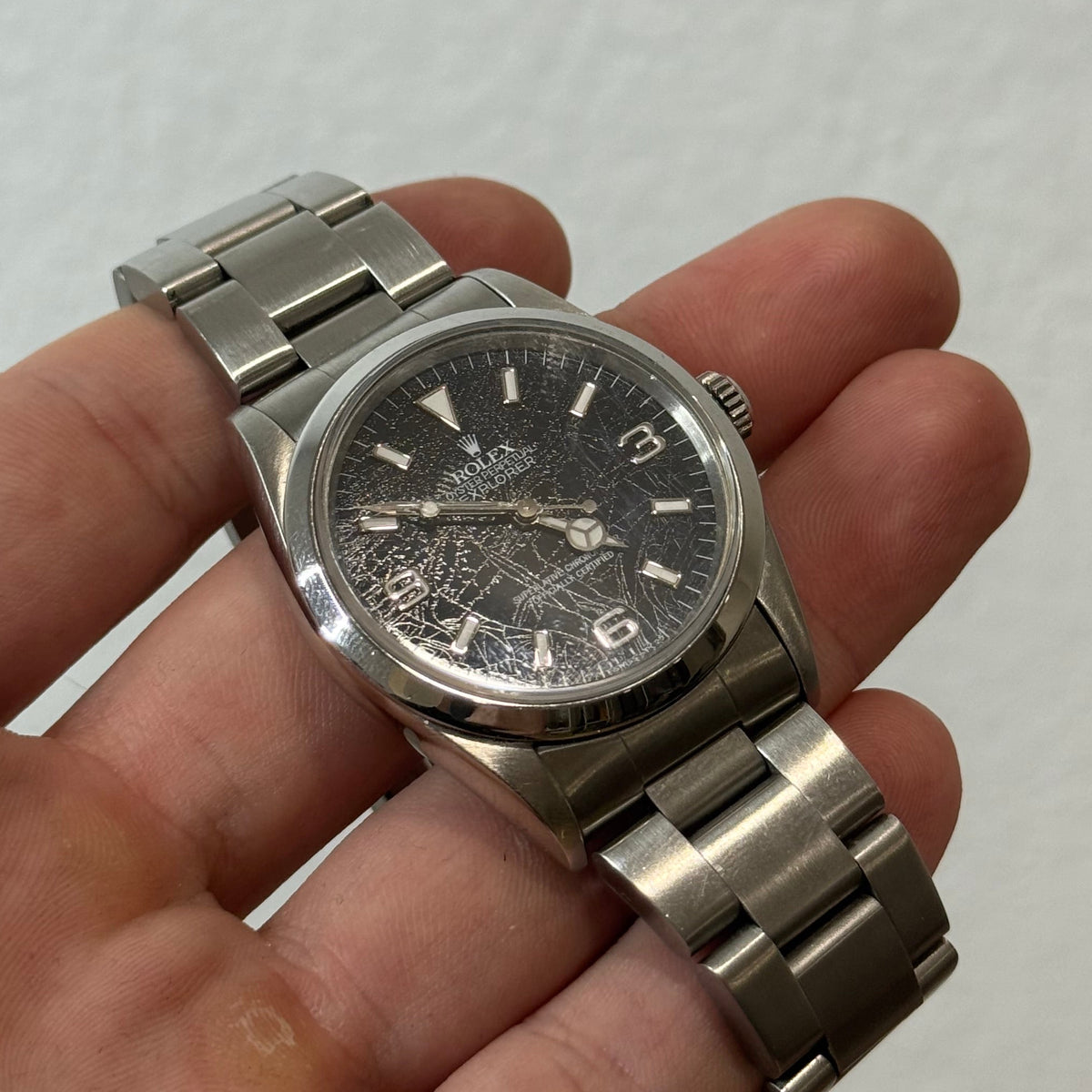 Rolex Explorer 14270 36mm Stainless Steel 1990s Automatic Oyster Perpetual Watch