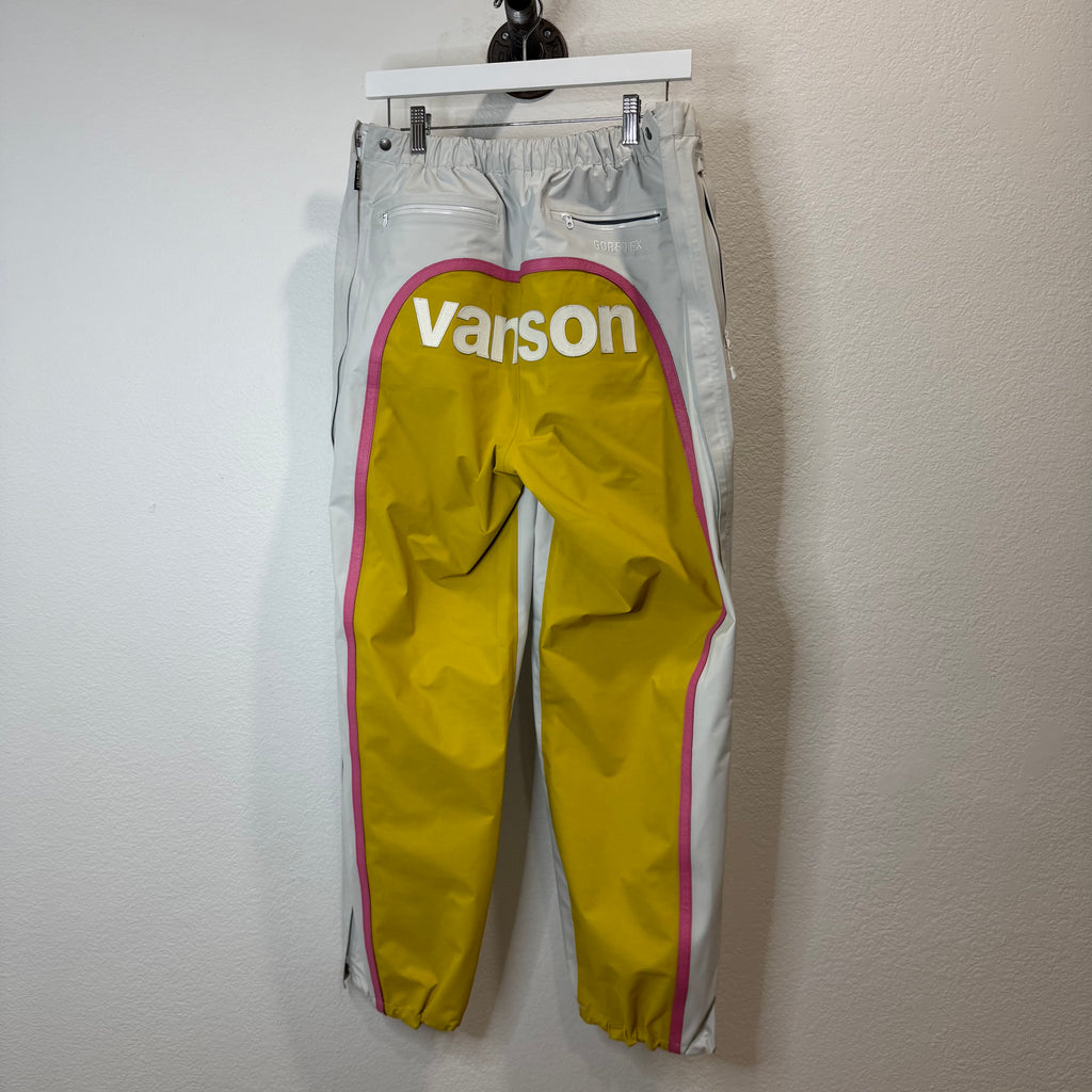 Supreme Vanson Leathers Gore-Tex Pant White - Size M