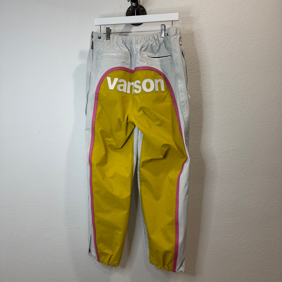 Supreme Vanson Leathers Gore-Tex Pant White - Size M