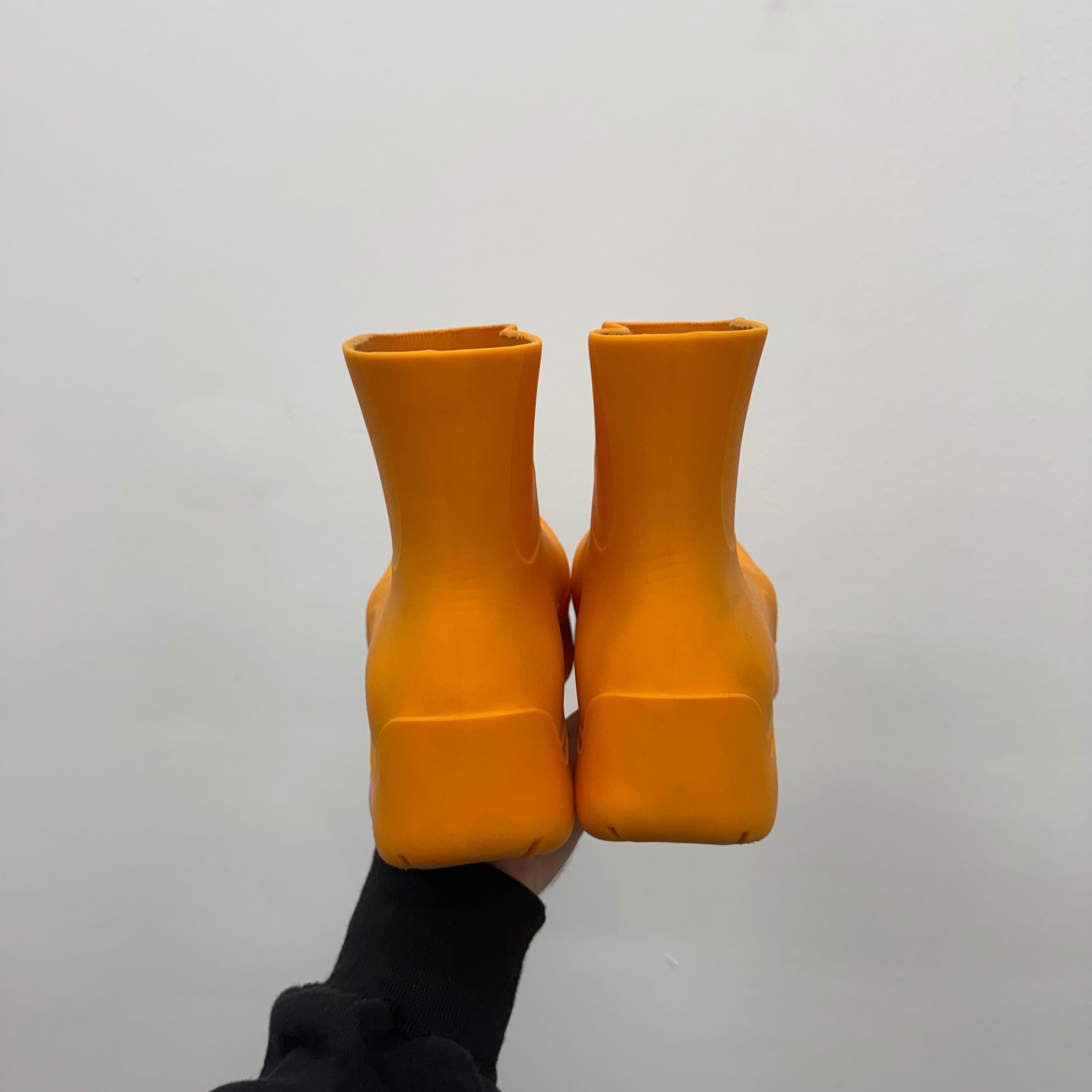 Bottega Veneta Orange Puddle Boot - Size 43 (US 10)