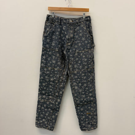 ABC Advisory Board Crystals Star Rivet Double Knee Denim - Size 32