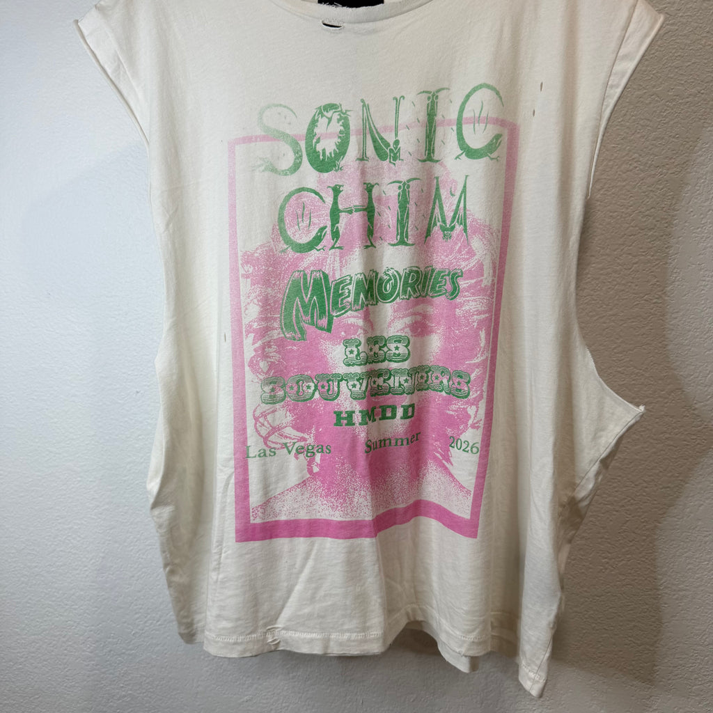 HMDD Chim Sonic Vegas Cutoff T-Shirt - Size L