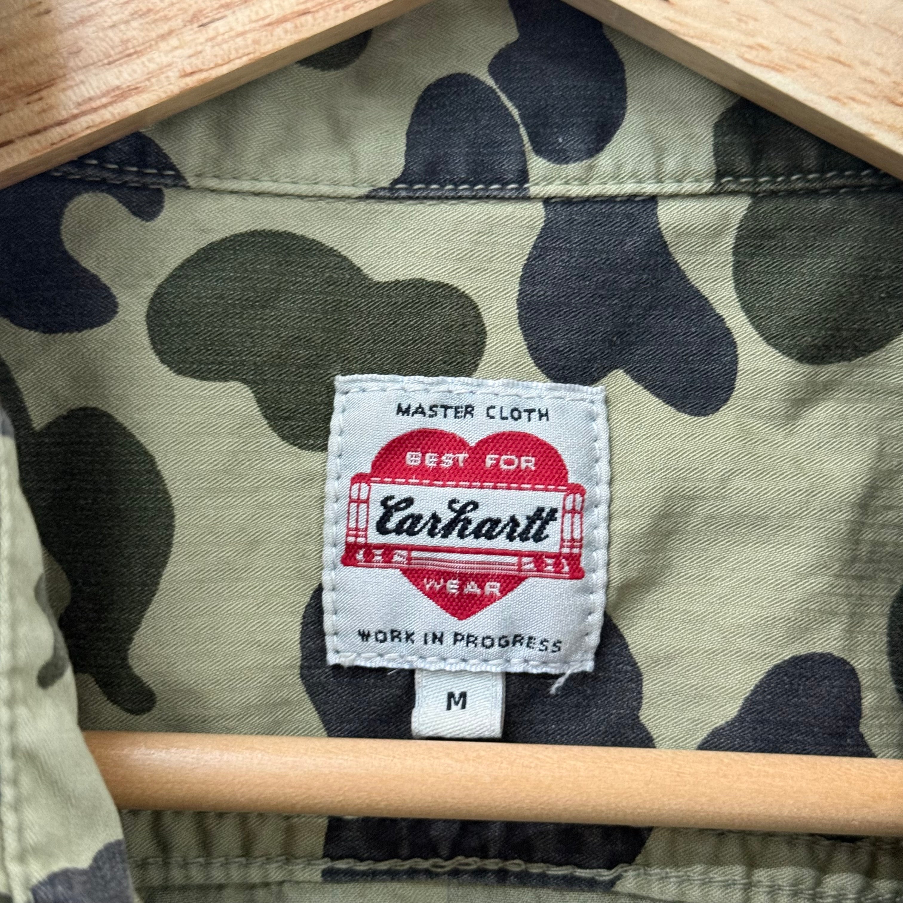 Carhartt WIP Camo Button Shirt - Size M