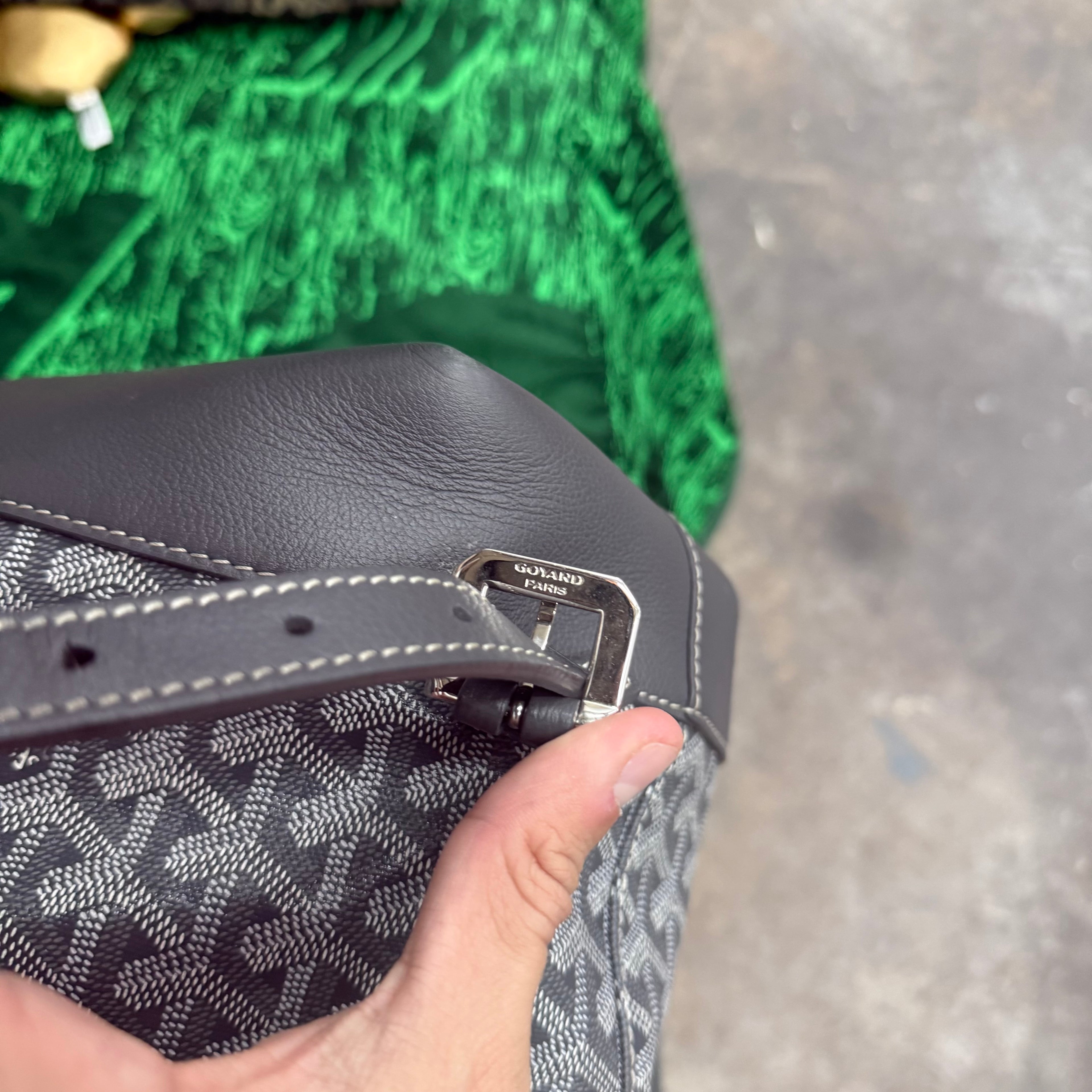 Goyard Cisalpin Backpack Grey