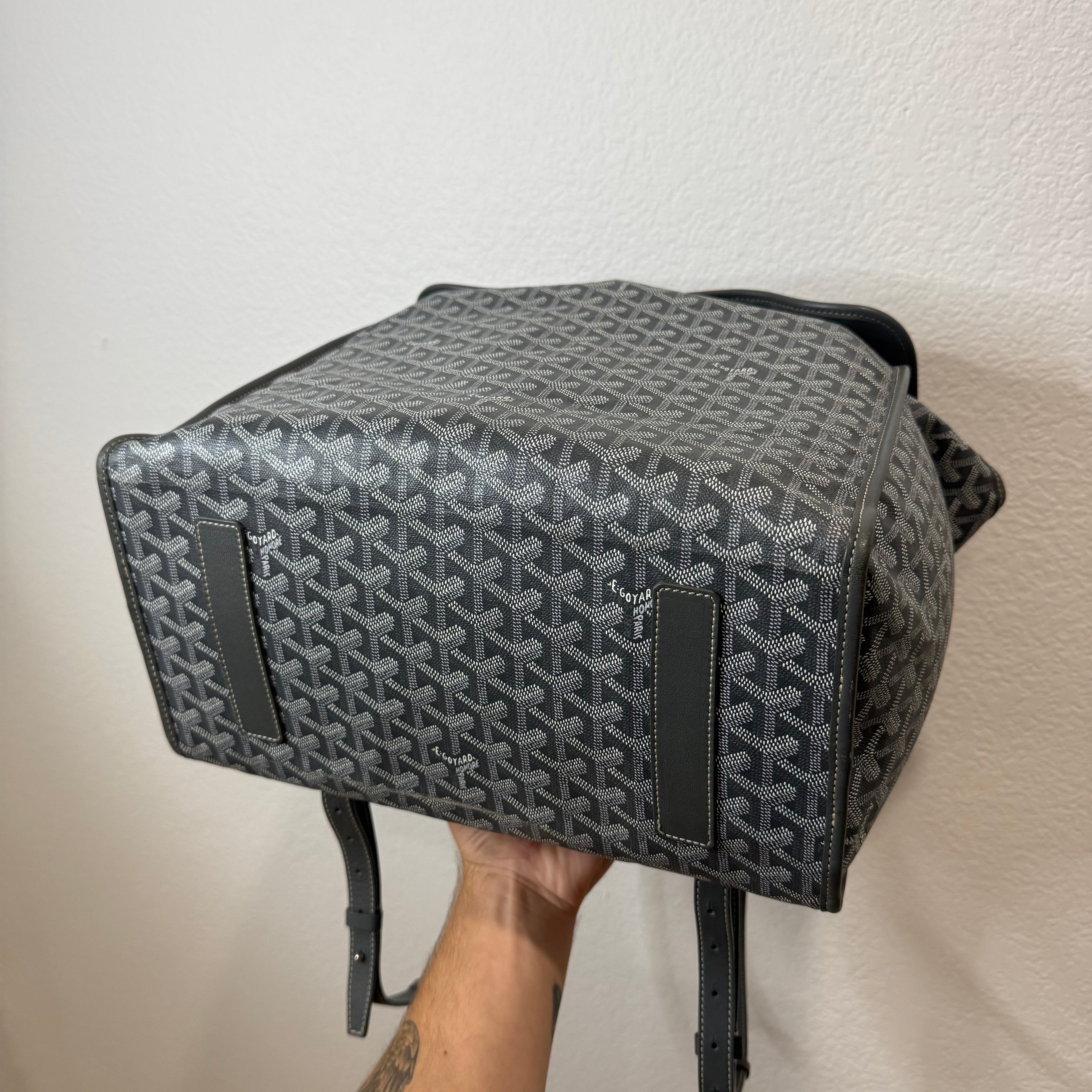 Goyard St Leger Backpack Grey