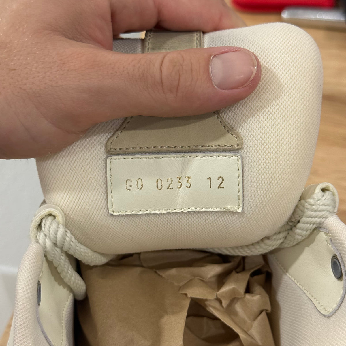 Louis Vuitton Skate Sneakers Cream - Size LV 12 (US 13)