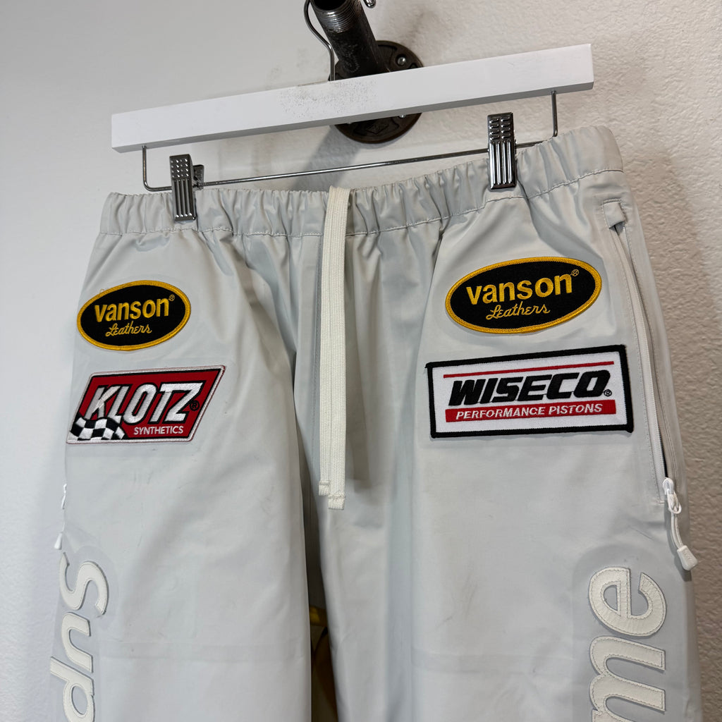 Supreme Vanson Leathers Gore-Tex Pant White - Size M