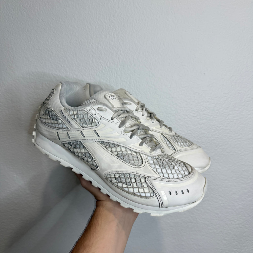 Bottega Veneta Orbit Sneakers White - Size 42 (9)