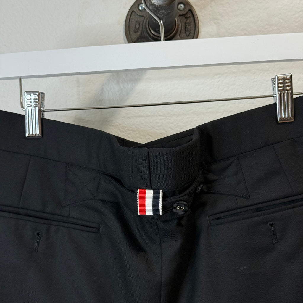 Thom Browne Twill Wool Dress Shorts - Size 0 (28-30)