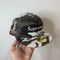 Supreme Camo Paris 10th Anniversary Fitted Hat (7 1/2) PREOWNED