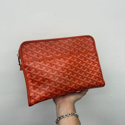 Goyard GM Jouvence Toiletry Bag Orange
