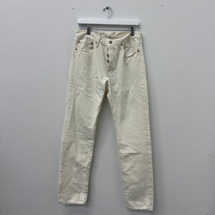 Denim Tears Blank White Denim Jeans - Size 31