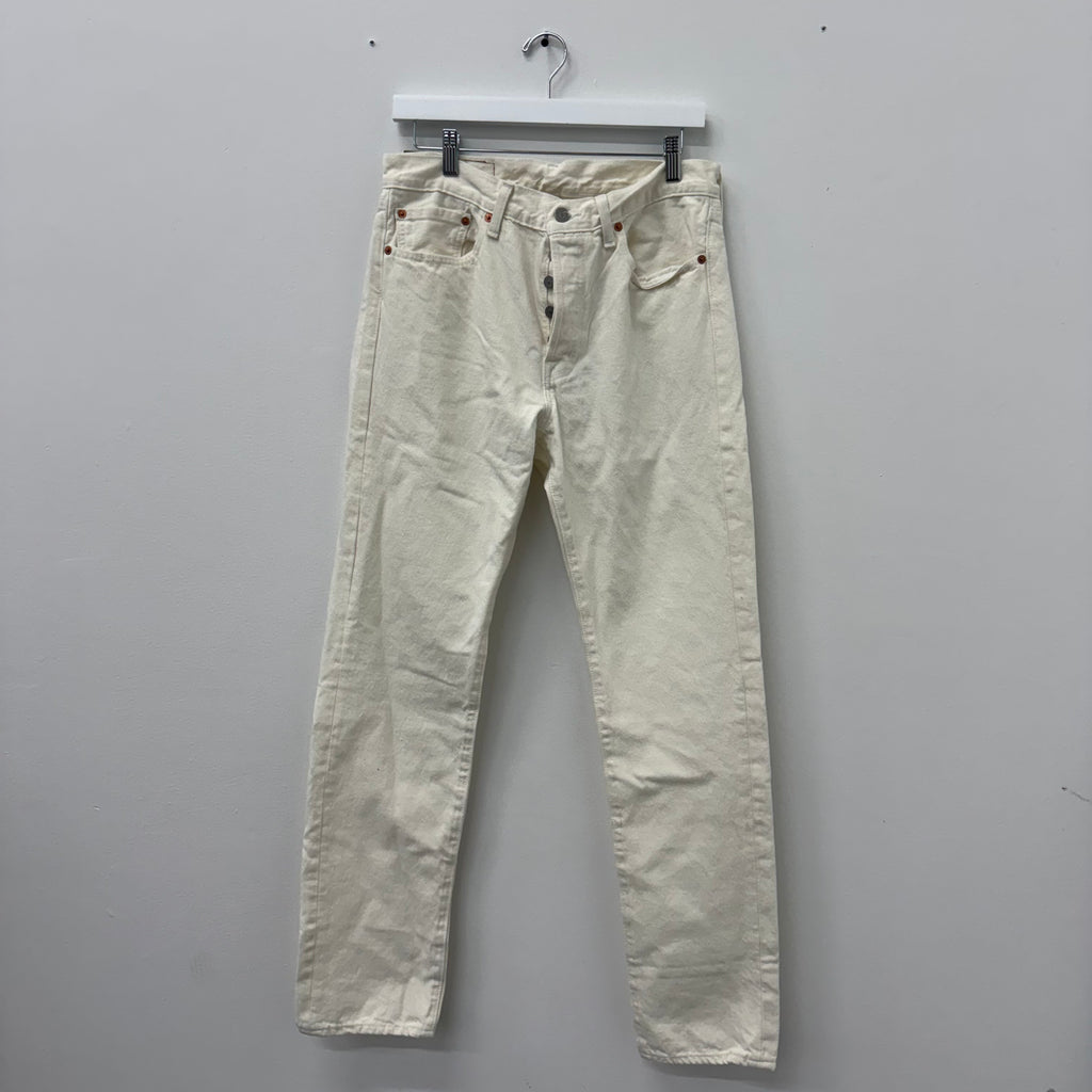 Denim Tears Blank White Denim Jeans - Size 31