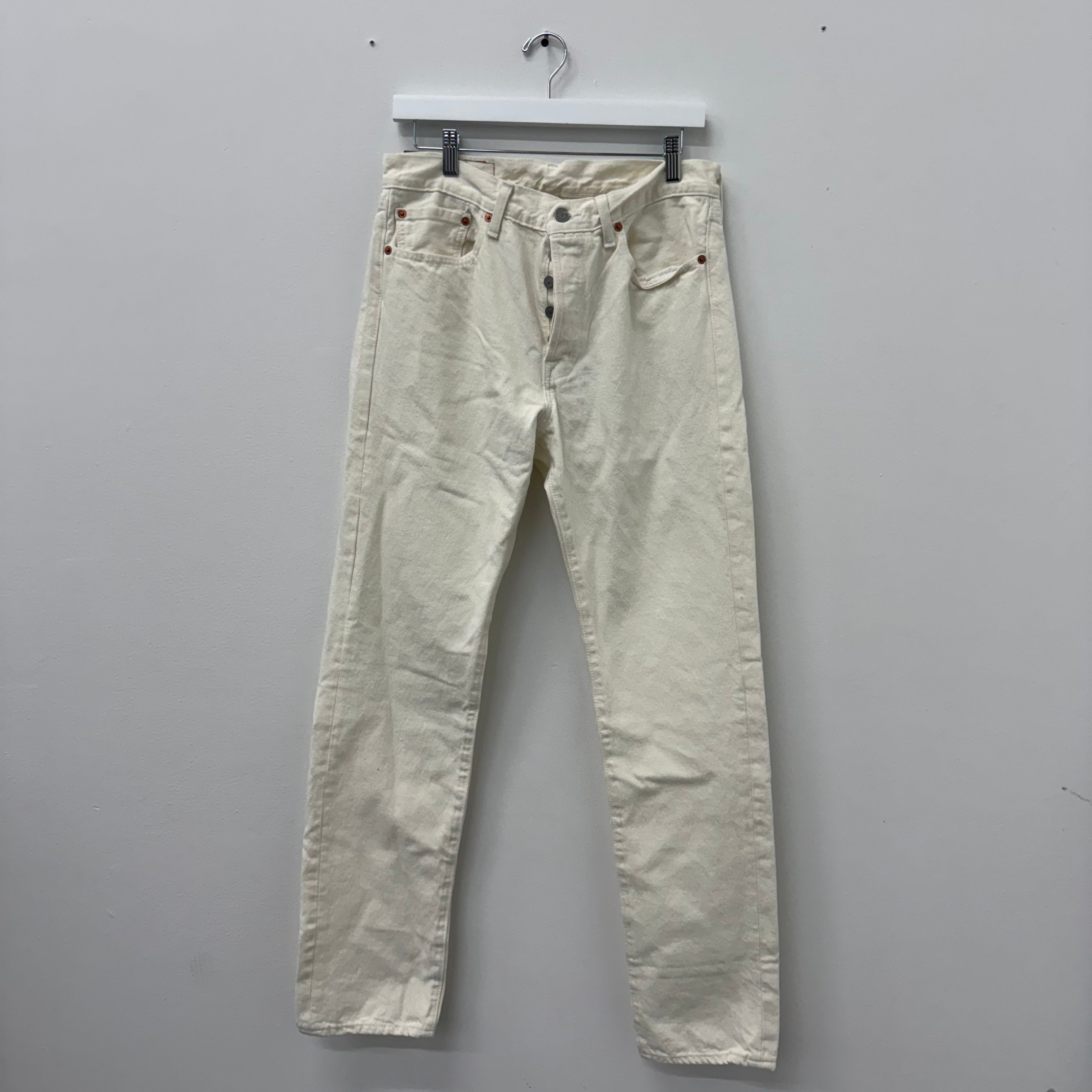 Denim Tears Blank White Denim Jeans - Size 31