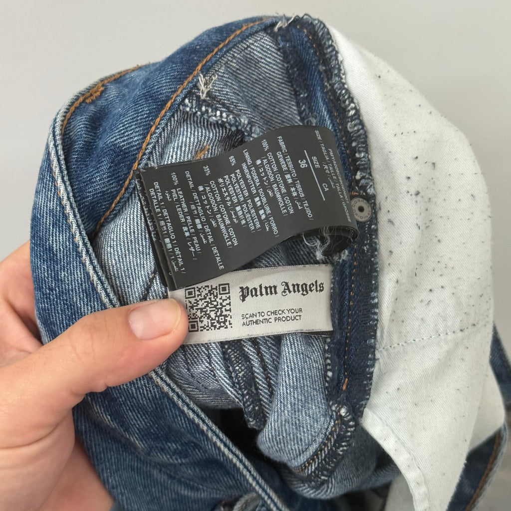 Palm Angels Track Denim Jeans - Size 36