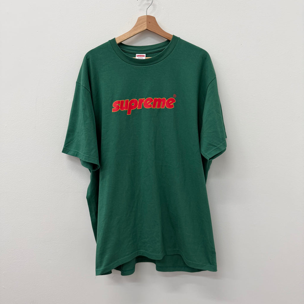 Supreme Pinline Green T-Shirt - Size XL