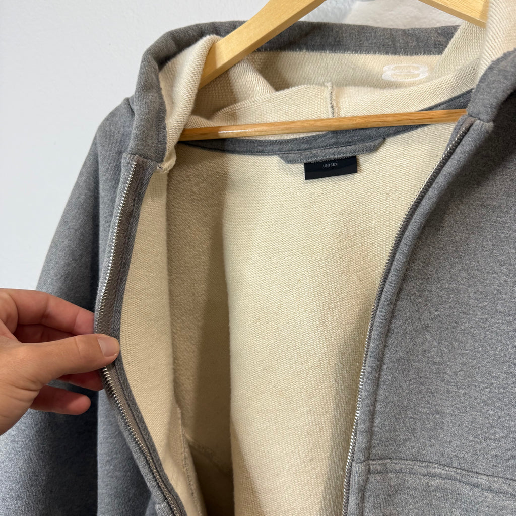 Balenciaga Thermal Lined BB Zip Up Hoodie - Size S
