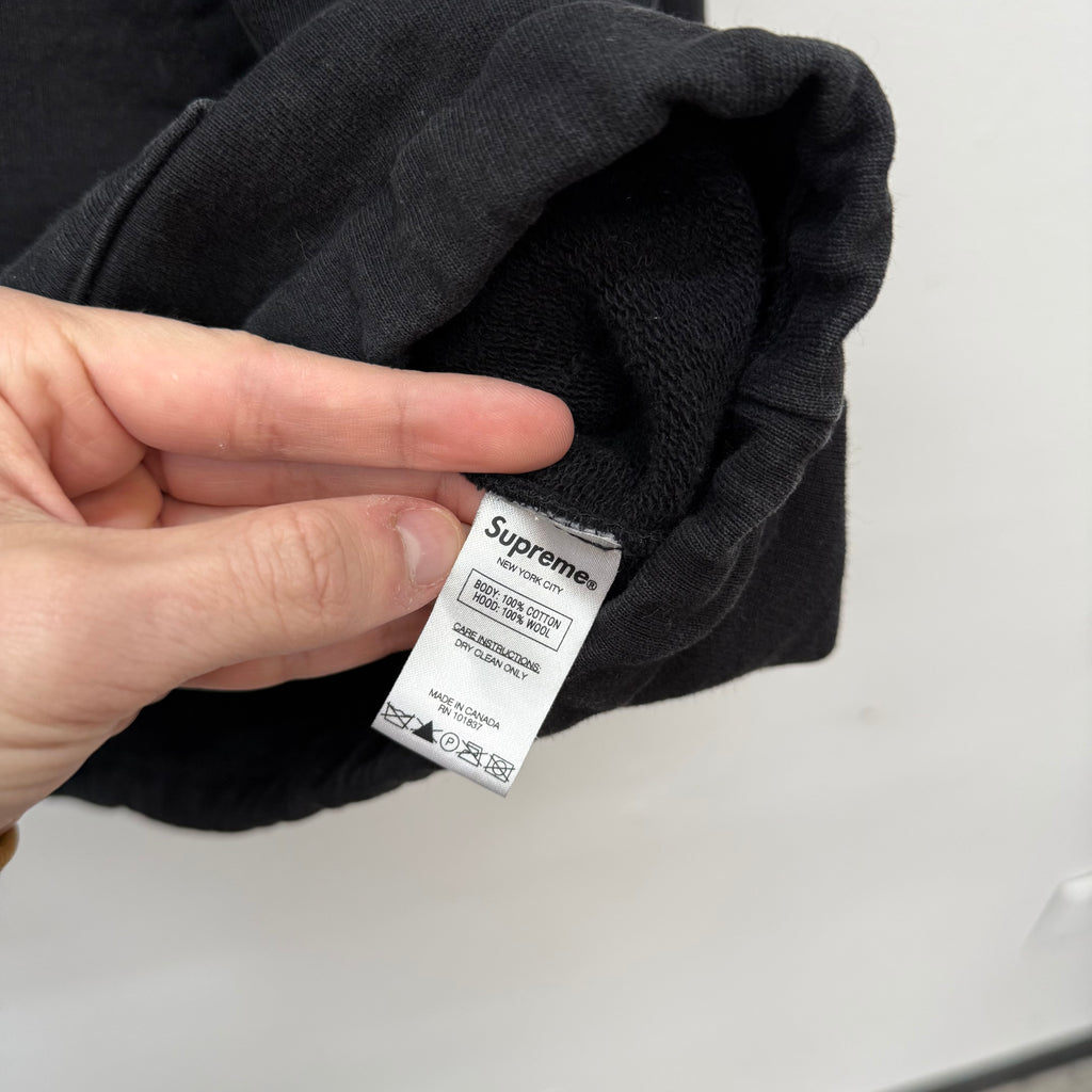 Supreme CDG Flannel Hoodie - Size M