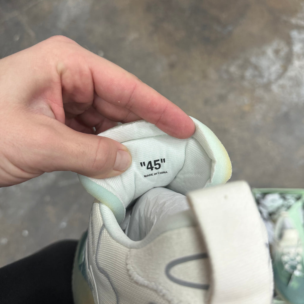 Off White ODSY 1000 Mesh Cream Sneaker - Size 45 (US 12)