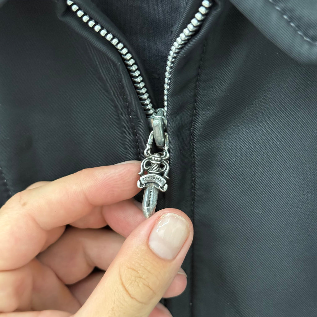 Chrome Hearts Cross Patch Nylon Work Jacket - Size S/M