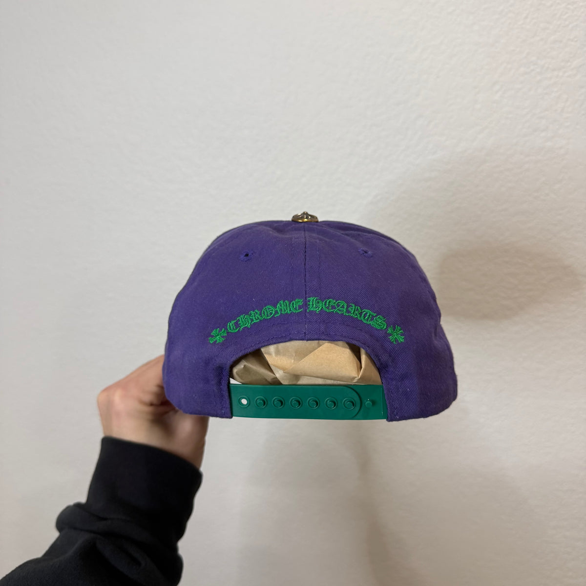 Chrome Hearts CH Purple Baseball Hat