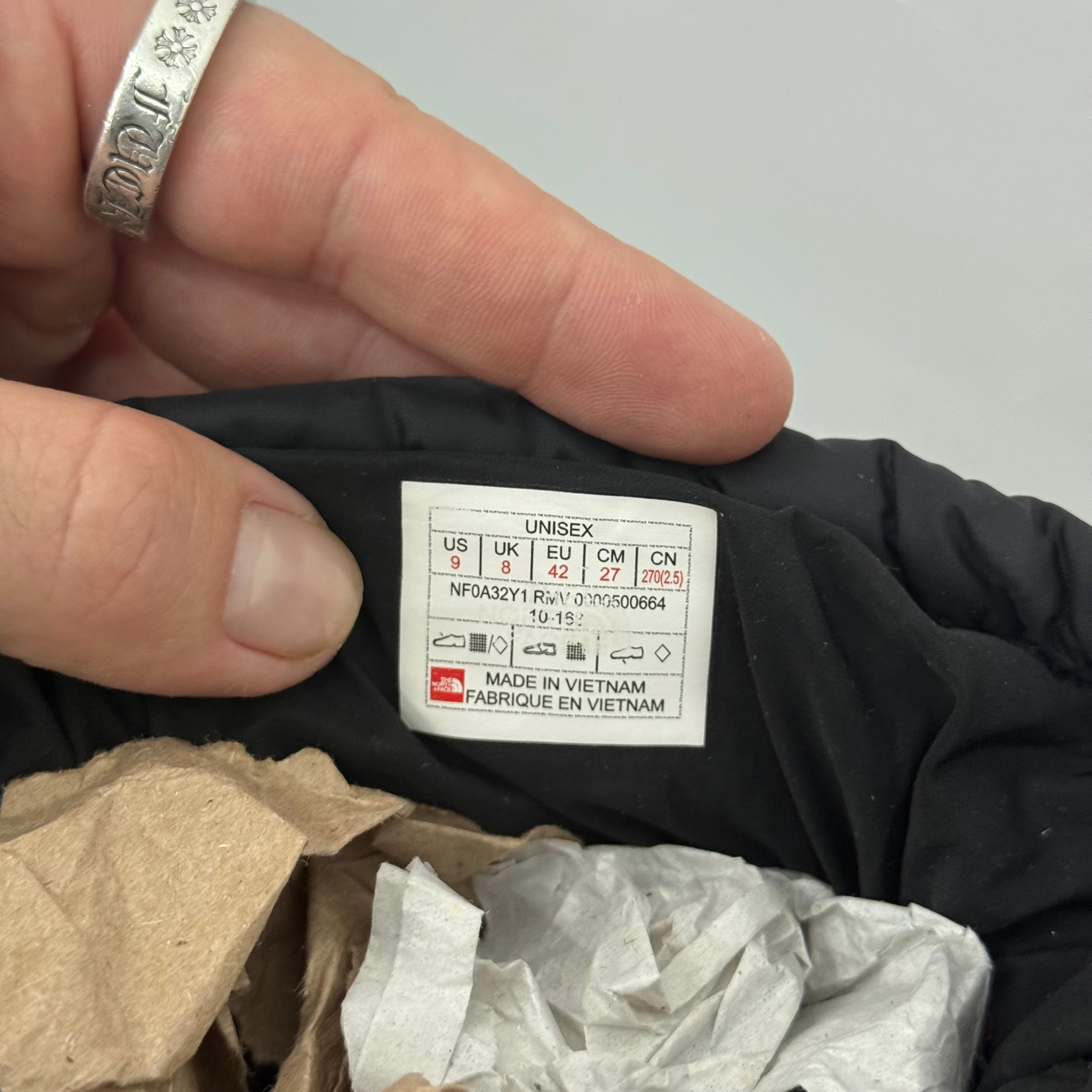 Supreme North Face Camo Nuptse Boot - Size 9