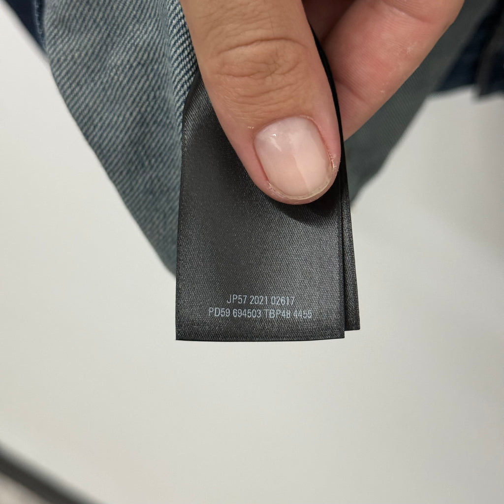 Balenciaga Denim Graffiti Jacket - Size L/XL (2)