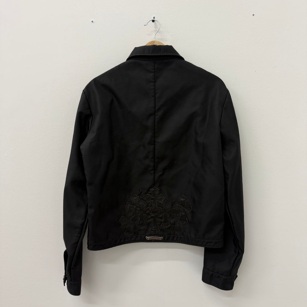 Chrome Hearts Cross Patch Nylon Work Jacket - Size S/M